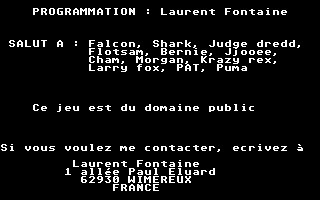 Hérésie atari screenshot